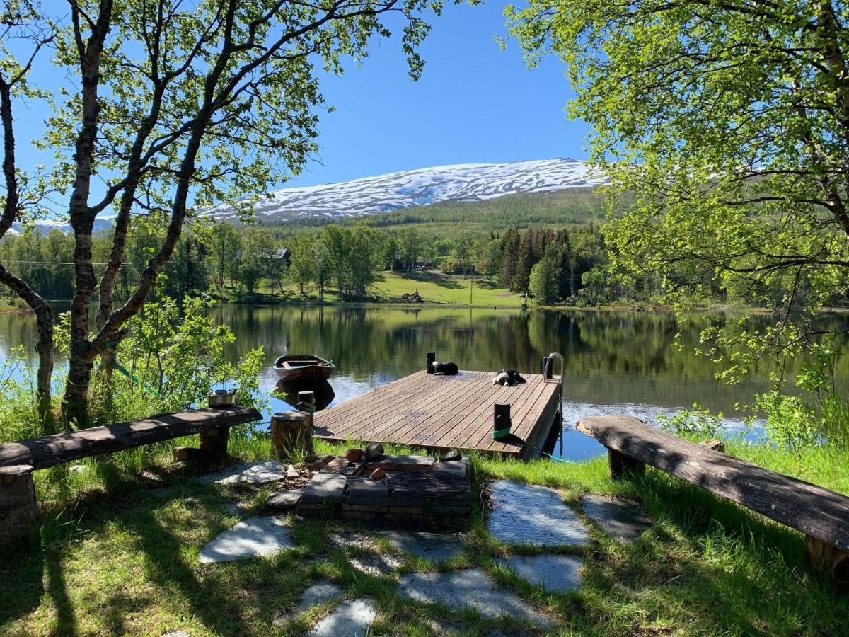100 Years Old Norwegian Log House In Tromso Villa Exterior foto