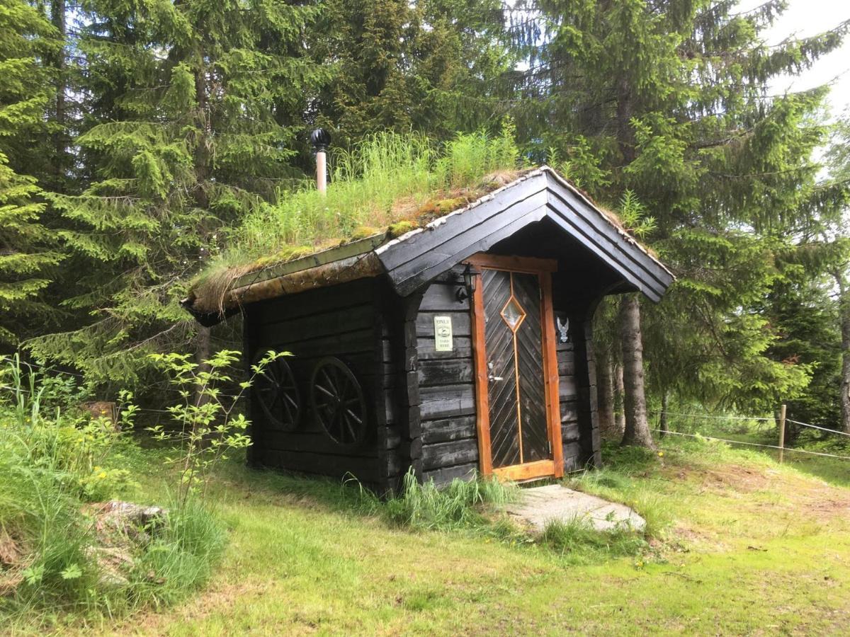 100 Years Old Norwegian Log House In Tromso Villa Exterior foto